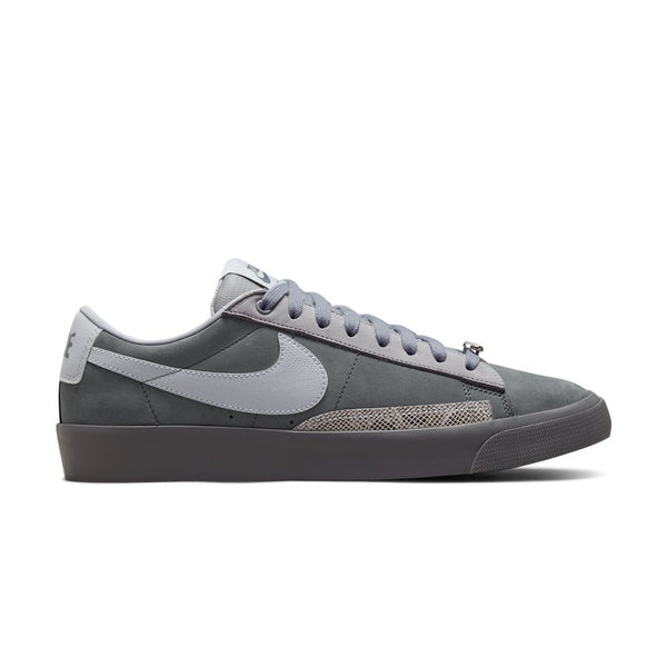 Nike Sb Zoom Blazer Low Qs Fpar Chaussure - Cool Grey / Wolf Grey - Streetart.fr